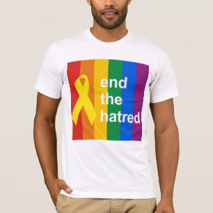 Camiseta termine o ódio