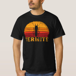 Camiseta Termite Vintage Retro Sunset Silhout