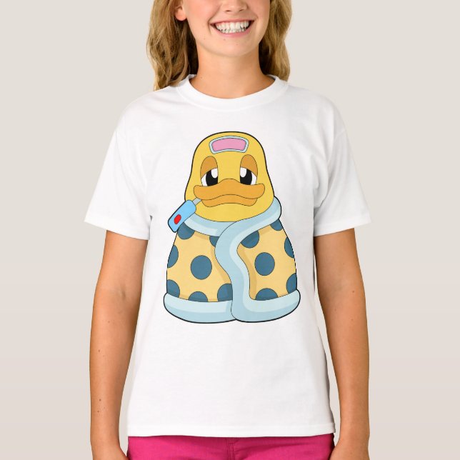 Camiseta Termômetro Febre de Pato (Frente)