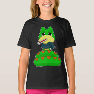 Camiseta Termômetro para febre cobra