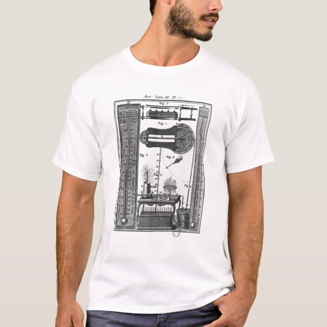 Camiseta Termômetros e pirômetros (Frente)