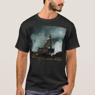 Camiseta termomomomotora laranja Ditch digger