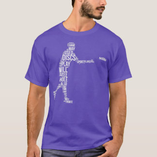 Camiseta Termos de Golf de Disco Palavras Dom Engraçado na 