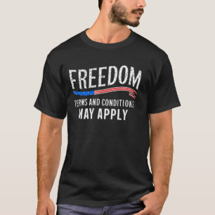 Camiseta Termos E Condições De Liberdade Podem Aplicar-Se À