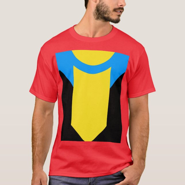 Camiseta Terninho Invencível garota engraçada (Frente)
