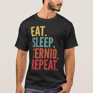 Camiseta Ternio Crypto Come Sleep Ternio Repetir