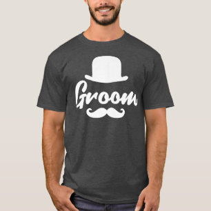 Camiseta Ternos para noivo com design gráfico retro legal