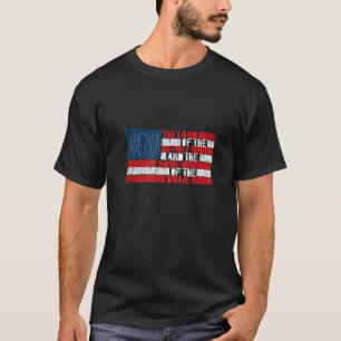 Camiseta Terra Americana do Lar Livre dos Bravos