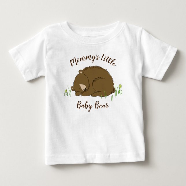Camiseta Terra Chá de fraldas do Urso Dormindo (Frente)