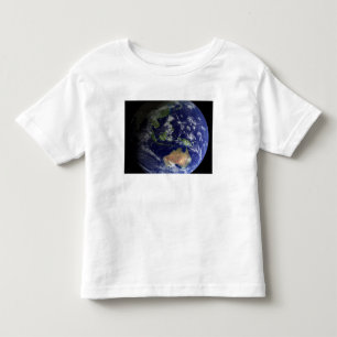 Camiseta Terra completa do espaço que mostra Austrália