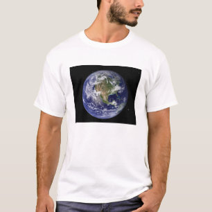 Camiseta Terra completa que mostra America do Norte 4