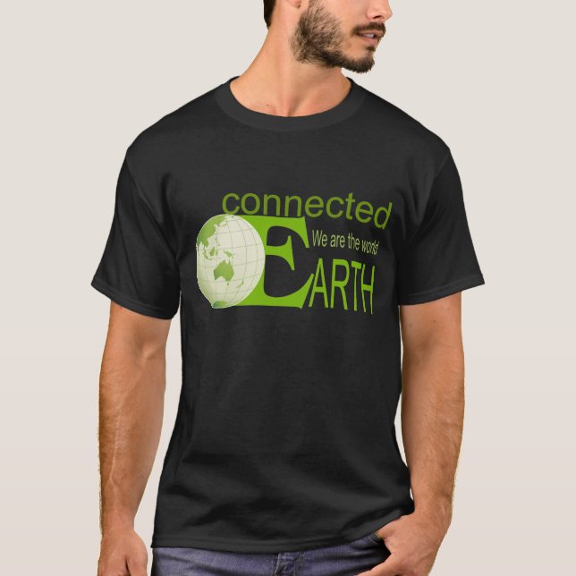 Camiseta Terra conectada (Frente)