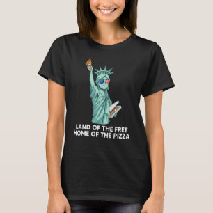 Camiseta Terra Da Casa Livre Da Pizza Em 4º Lugar Da Ju