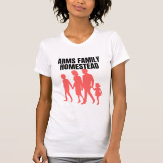 Camiseta terra da família de armas