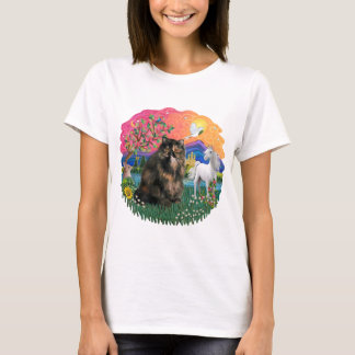 Camiseta Terra da Fantasia (ff) - gato Persa Tortie persa 1