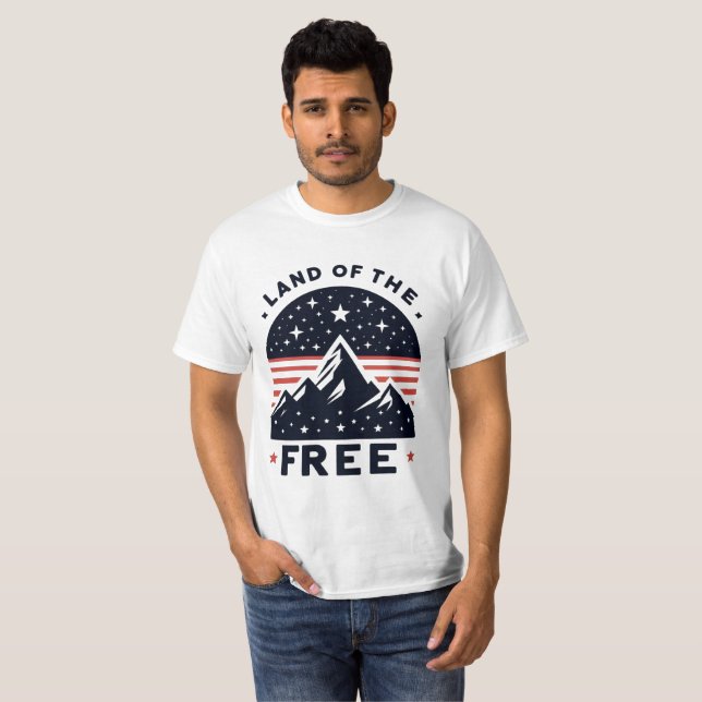 Camiseta terra da liberdade (Frente Completa)
