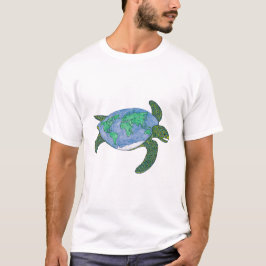 Camiseta Terra da tartaruga