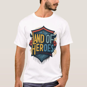 Camiseta Terra de Heróis
