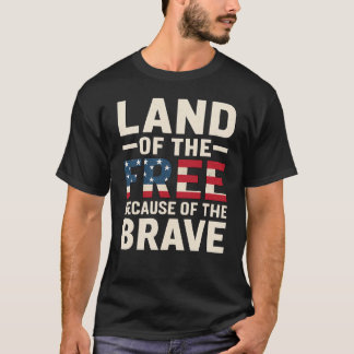 Camiseta TERRA DE LIVRES POR CAUSA DOS BRAVOS