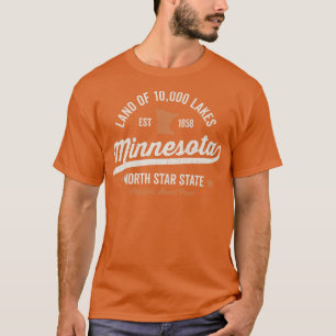 Camiseta Terra de Minnesota de 10000 Lagos
