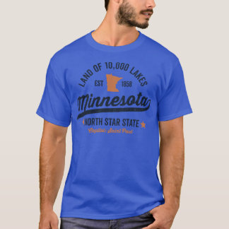 Camiseta Terra de Minnesota de 10000 Lagos 1