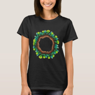 Camiseta Terra de Proteção Ambiental do Homem Árvore