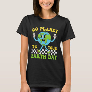 Camiseta Terra Dia Restauração Terra Planeta Natureza Cuja