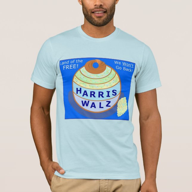Camiseta Terra do Free HARRIS-WALZ (Frente)