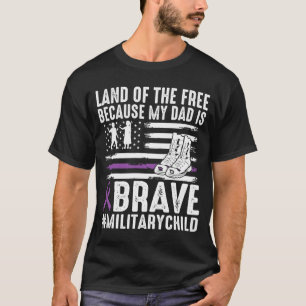 Camiseta Terra Do Porque O Pai É Bravo Orgulhoso Filho Mili