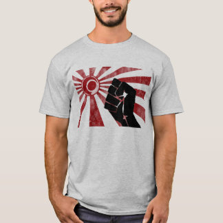 Camiseta Terra do punho da ascensão