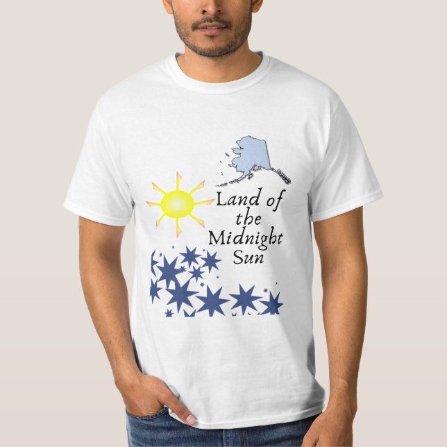 Camiseta Terra do Sol da Meia-Noite (Frente)