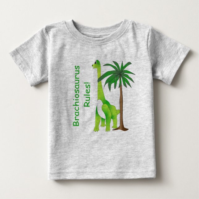 Camiseta Terra dos Dinossauros Dino Fofo (Frente)