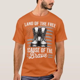Camiseta Terra dos Gratuitos por causa dos Bravos