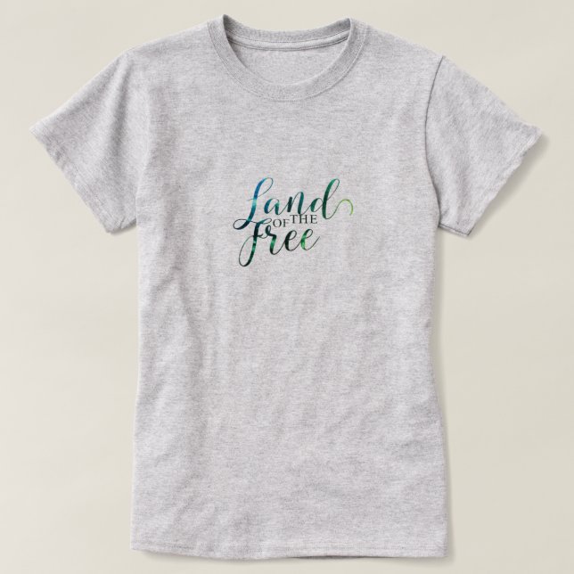 Camiseta Terra dos livres (Frente do Design)