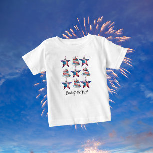 Camiseta "Terra dos Livres" de 4 de Julho