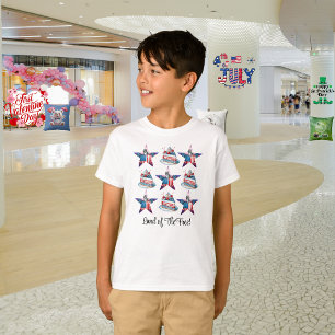 Camiseta "Terra dos Livres" de 4 de Julho