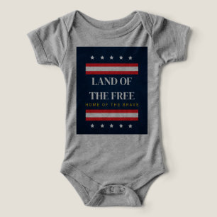 Camiseta Terra dos Livres Lar dos Bravos 4 de Julho