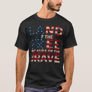 Camiseta Terra dos Livres Porque dos Valentes