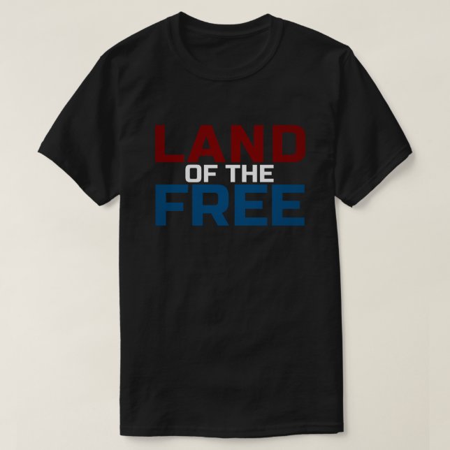 Camiseta Terra dos Patriotas Livres (Frente do Design)