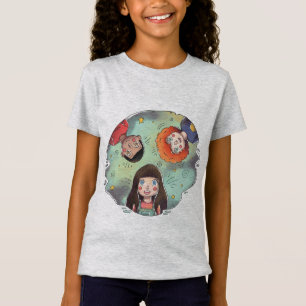 Camiseta Terra dos Sonhos das Crianças Caprichosas – Amizad
