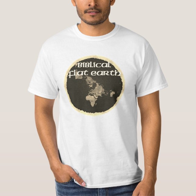 Camiseta Terra lisa bíblica (Frente)