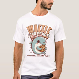 Camiseta Terra mágica de waffle