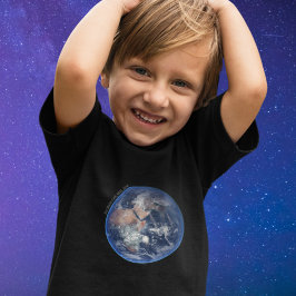 Camiseta Terra Marble Azul, Foto por Satélite 2014