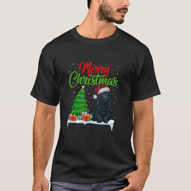 Camiseta Terra Nova - Árvore de Natal Luz Engraçada Xmas (Frente)
