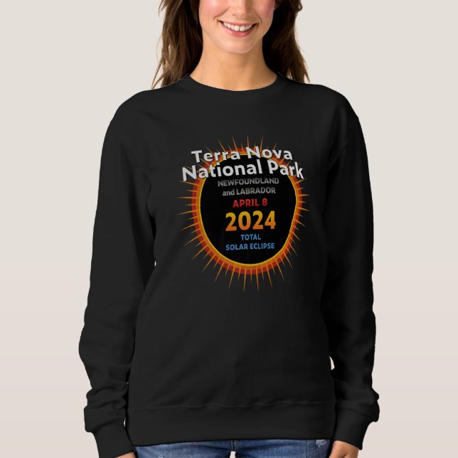 Camiseta Terra Nova Park NL Total Solar Eclipse 2024 2 (Frente)