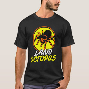 Camiseta Terra Octopus Tarantula Vintage Sunset