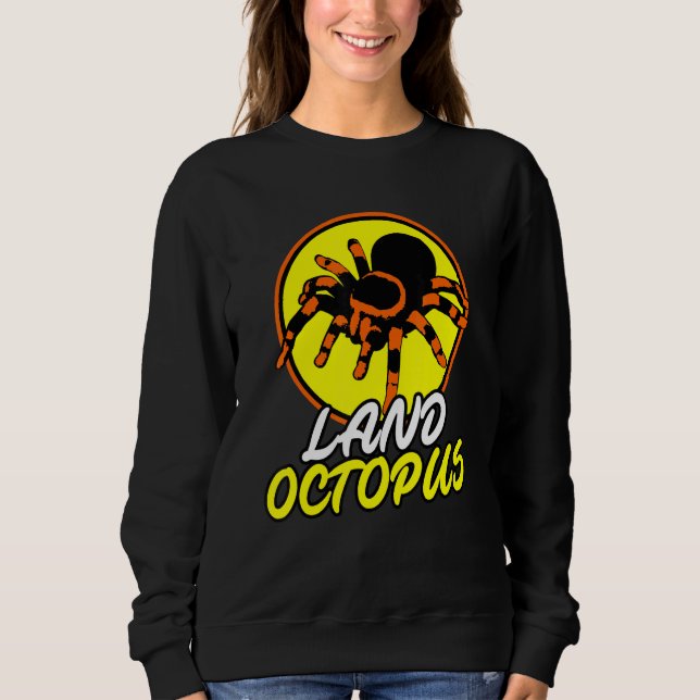 Camiseta Terra Octopus Tarantula Vintage Sunset (Frente)