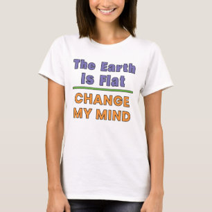 Camiseta Terra Plana