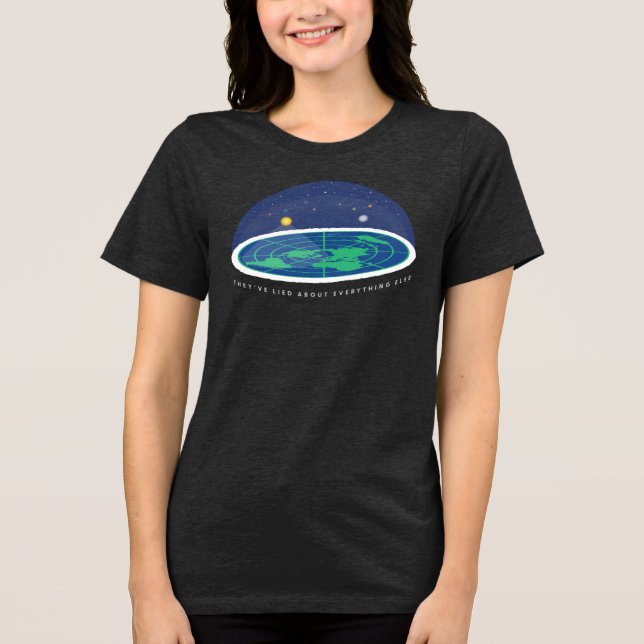 Camiseta Terra plana (Frente)