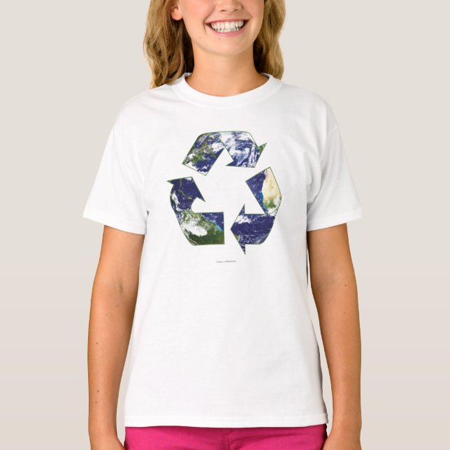 Camiseta Terra - Reciclagem (Frente)